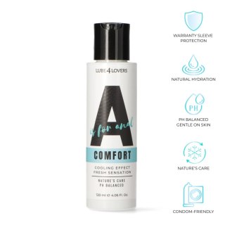 Wodny lubrykant analny chłodzący A is for Comfort 120 ml