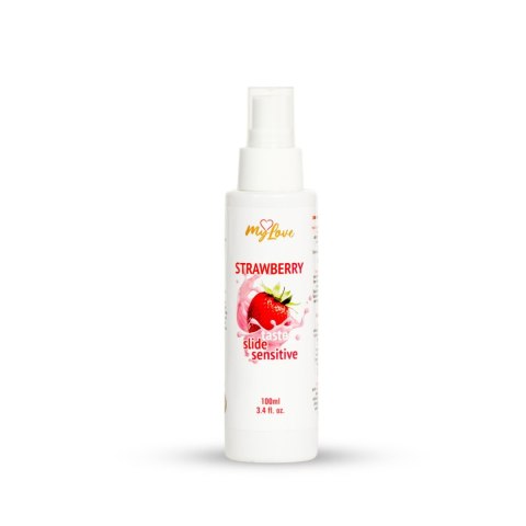Żel intymny MyLove Taste Slide Sensitive truskawkowy 100 ml