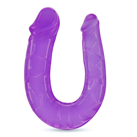 Dildo podwójne Double Trouble Crushious fioletowe 27 cm