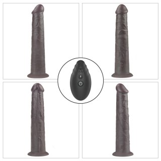 Dildo realistyczne Lovetoy dwuwarstwowe silikonowe 25 cm rotujące pilot