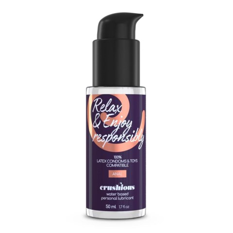 Lubrykant analny wodny Crushious 50 ml z pompką