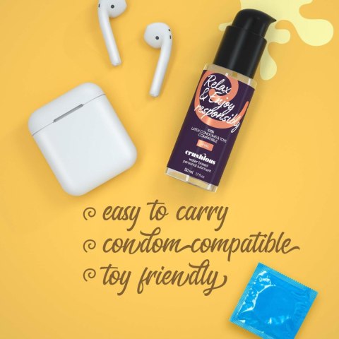 Lubrykant analny wodny Crushious 50 ml z pompką