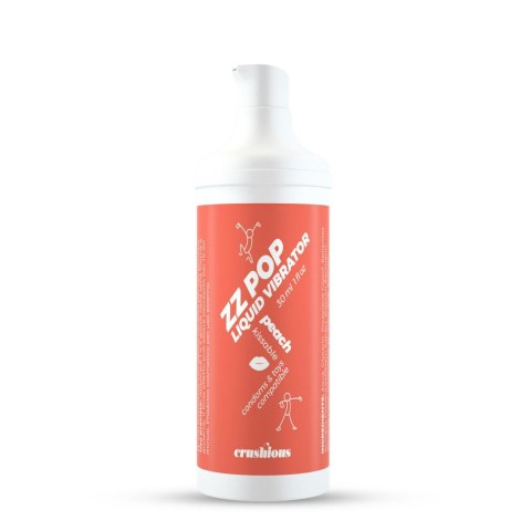 Płyn wibrujący Crushious ZZ Pop brzoskwinia 30 ml