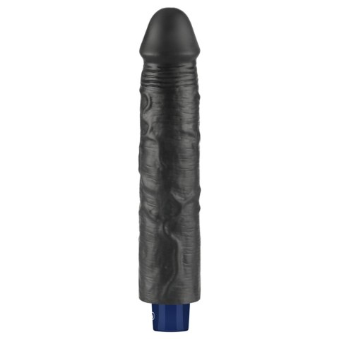 Realistyczne dildo wibrujące Lovetoy Softee czarne USB 24 cm
