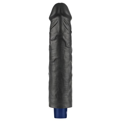 Realistyczne dildo wibrujące Lovetoy Softee czarne USB 24 cm