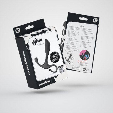 Masażer prostaty silikonowy Crushious Djinn 10,5 cm