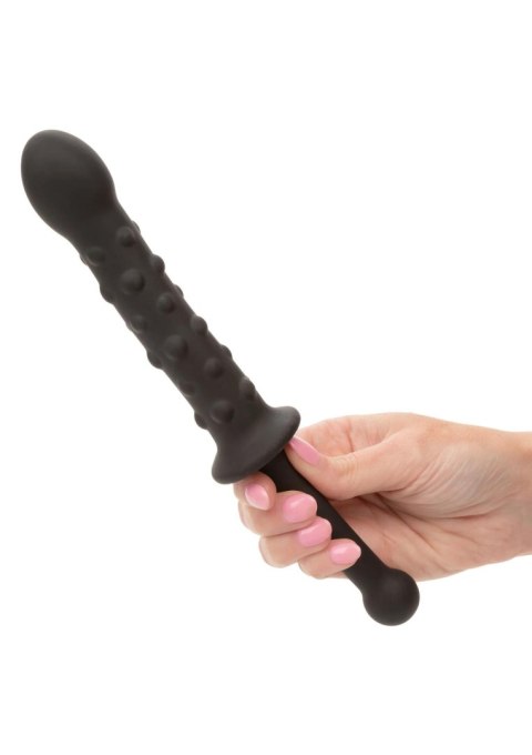Elastyczna sonda koralikowa silikonowa Calexotics czarna 25,5cm