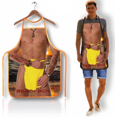 Fartuszek Beach Boy Grammi plażowy humorystyczny