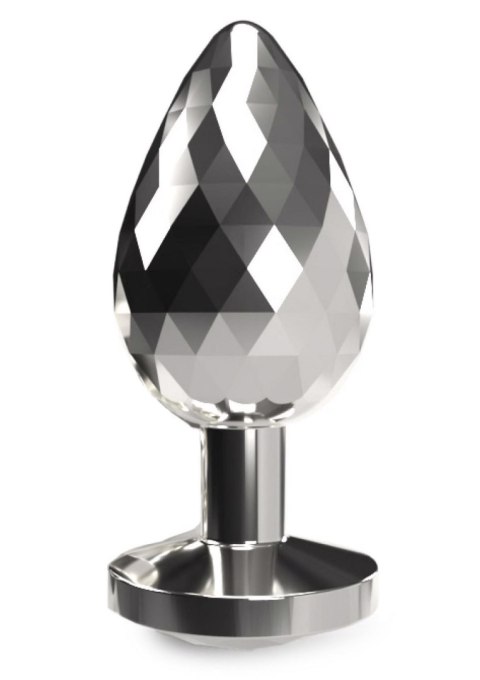 Korek analny Disco Diamond ToyJoy srebrny duży