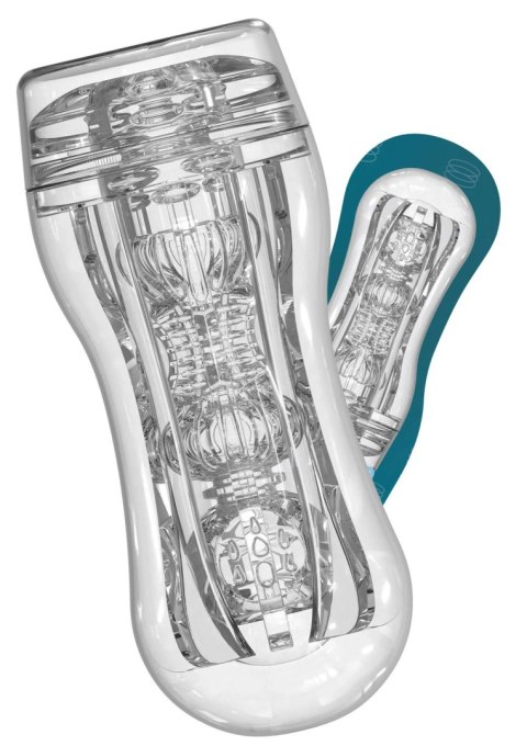Masturbator próżniowy ToyJoy Hero przezroczysty 18 cm