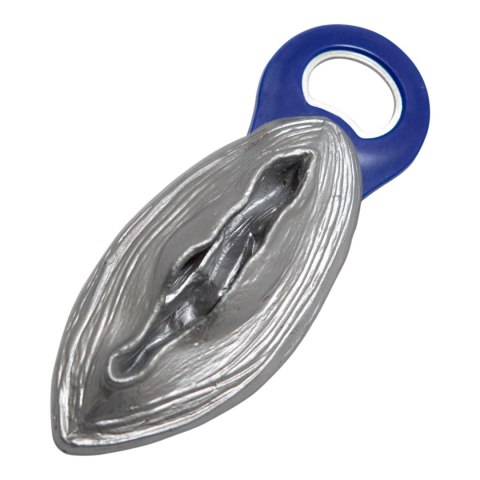 Otwieracz do butelek Kinky Pleasure cipka srebrny