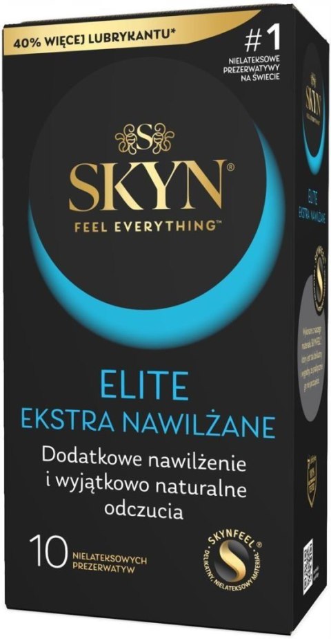 Prezerwatywy SKYN Elite Extra Lube bezlateksowe 10 szt.