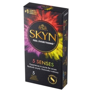 Prezerwatywy nawilżane Skyn 5 Senses