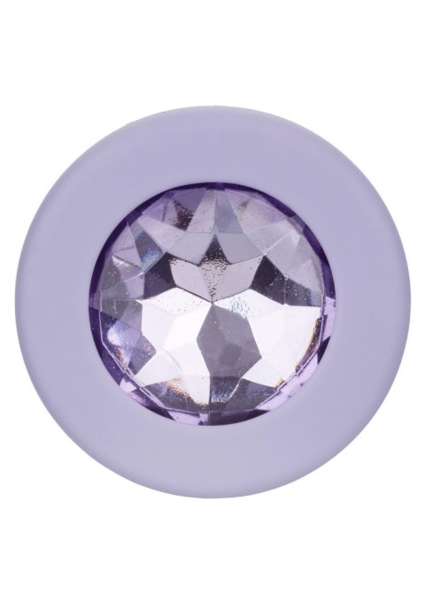 Zestaw korków analnych Crystal Booty Calexotics fioletowy