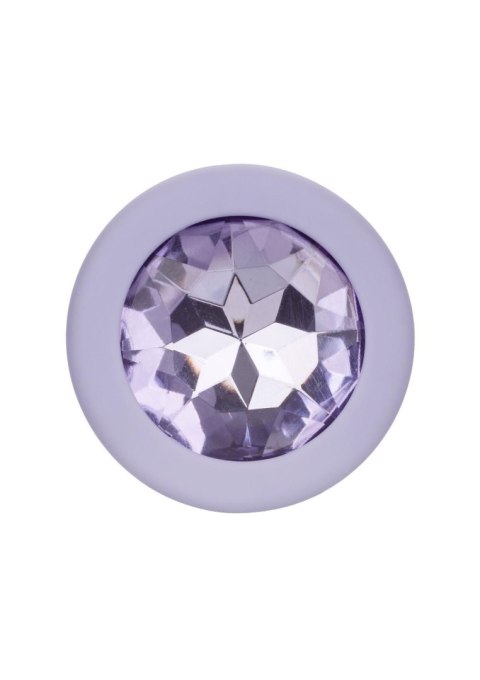 Zestaw korków analnych Crystal Booty Calexotics fioletowy