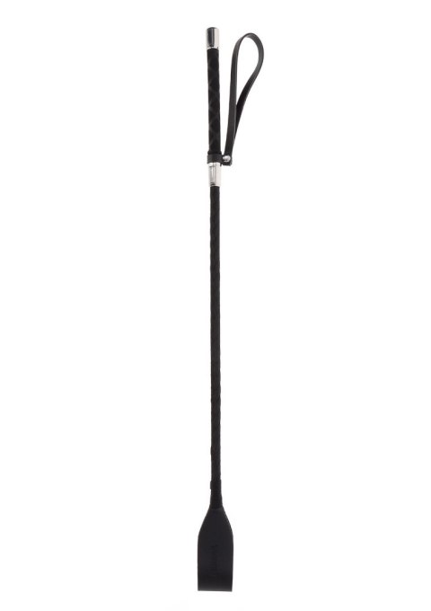 Crop jeździecki Taboom wegańska skóra czarny 61 cm