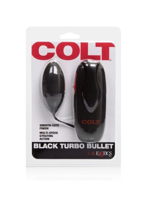 Jajko wibrujące COLT Turbo Bullet czarny 7.5 cm