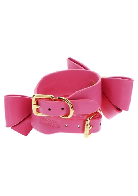 Kajdanki Taboom Malibu różowe PU 28 cm