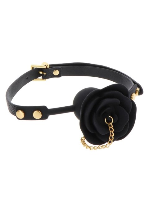 Knebel kulkowy Rose z plugiem Taboom czarny