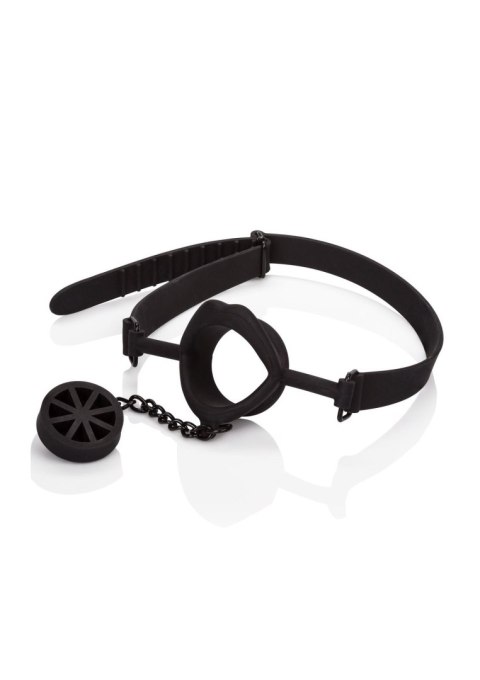 Knebel silikonowy Scandal z zatyczką Calexotics czarny 61 cm