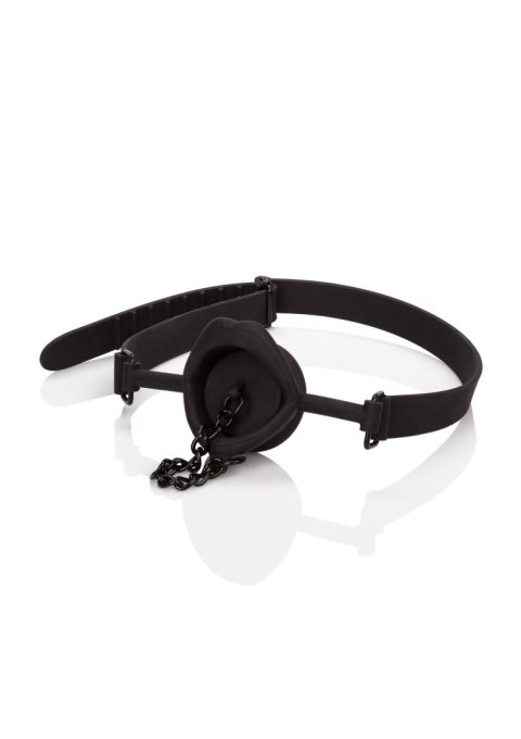Knebel silikonowy Scandal z zatyczką Calexotics czarny 61 cm