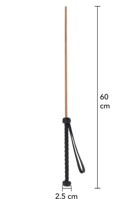 Laska posłuszeństwa Hidden Desire 60 cm czarna