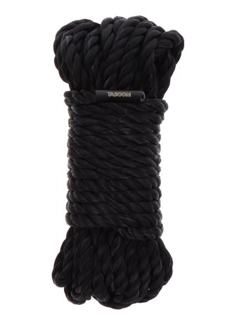 Lina bondage Taboom polipropylenowa czarna 10 m 7 mm