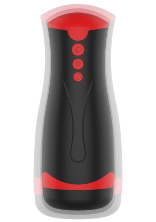 Masturbator wibrujący z ściskaniem Hidden Desire Fusion X czarny