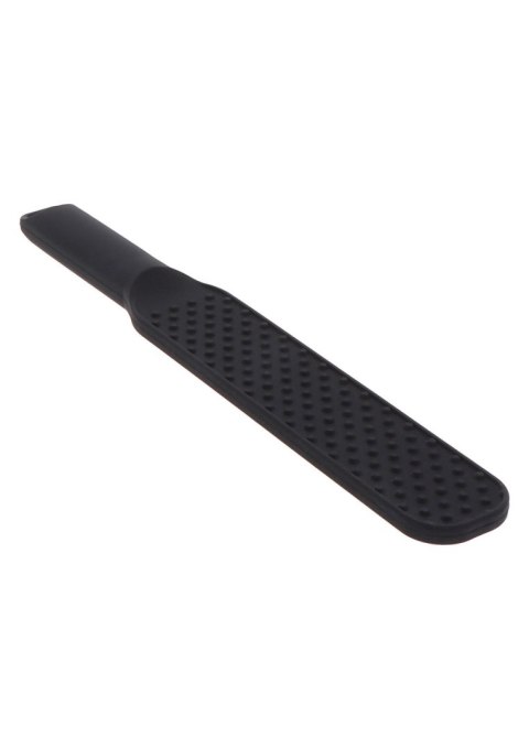 Packa BDSM silikonowa Hidden Desire z kolcami czarna 31 cm