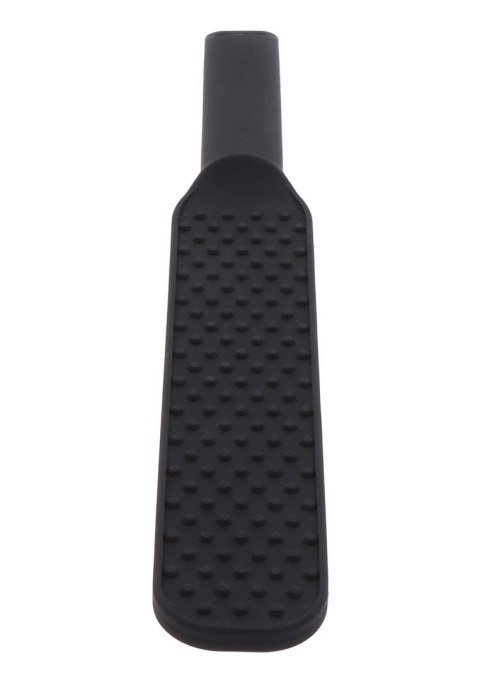 Packa BDSM silikonowa Hidden Desire z kolcami czarna 31 cm