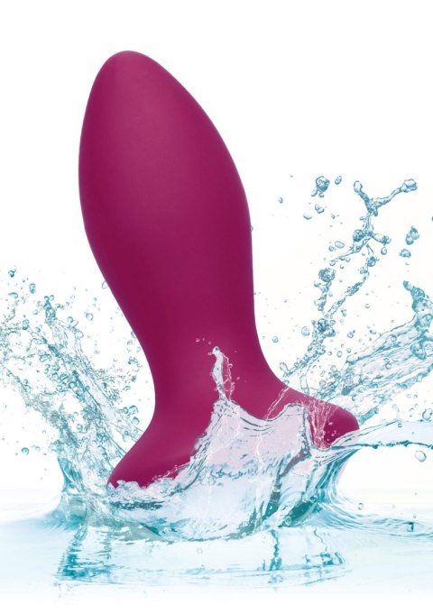 Silikonowy plug wibrujący Power Gem fioletowy 95 cm