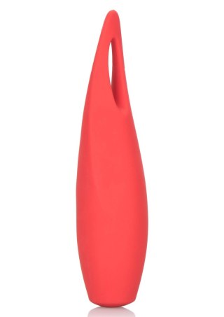 Stymulator łechtaczki Calexotics silikonowy czerwony 12.75 cm