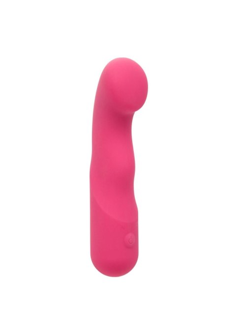 Wibrator silikonowy Pixies Curvy różowy USB 10,75 cm