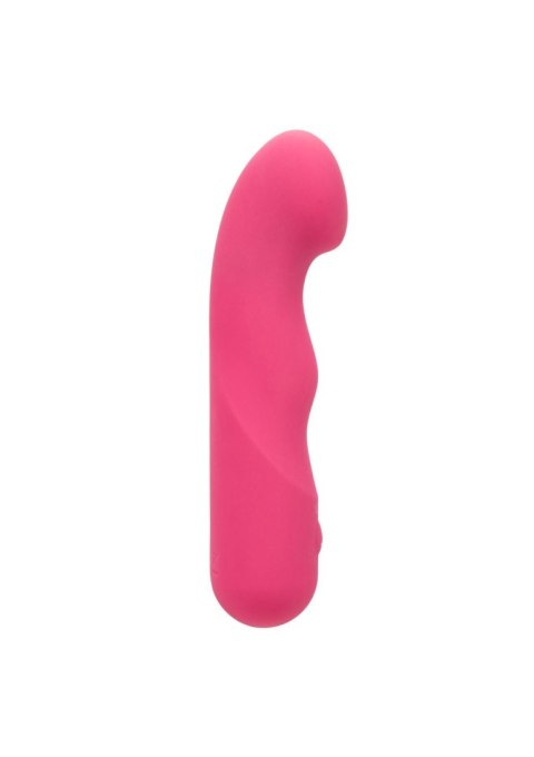 Wibrator silikonowy Pixies Curvy różowy USB 10,75 cm