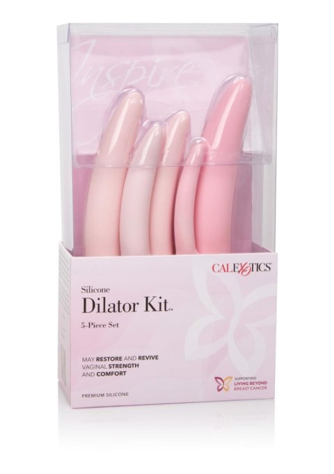 Zestaw dilatorów silikonowych Calexotics Inspire różowy 5 szt