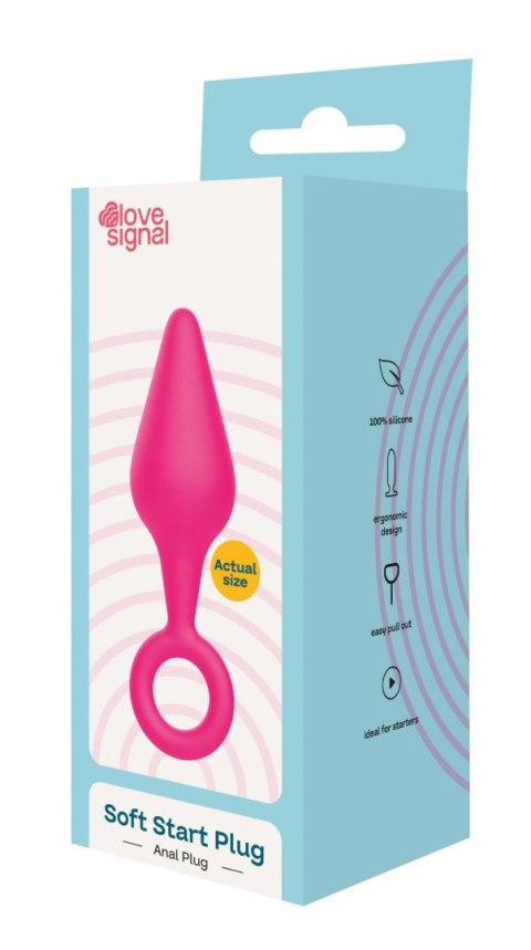 Korek analny Soft Start silikonowy Dream Toys 9 cm