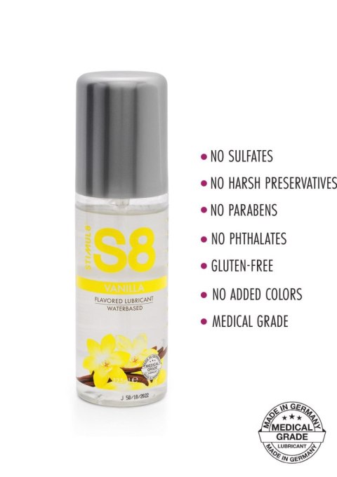 Lubrykant smakowy S8 waniliowy 125 ml