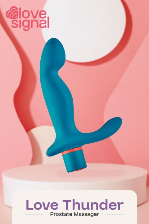 Masażer prostaty Love Thunder Dream Toys silikonowy USB 15 cm
