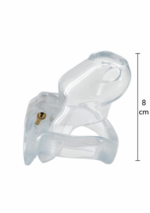 Pas cnoty transparentny Clear Control Hidden Desire 9 cm