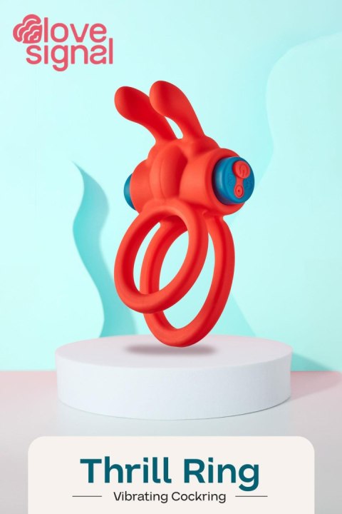 Pierścień erekcyjny wibrujący Dream Toys Thrill Ring USB