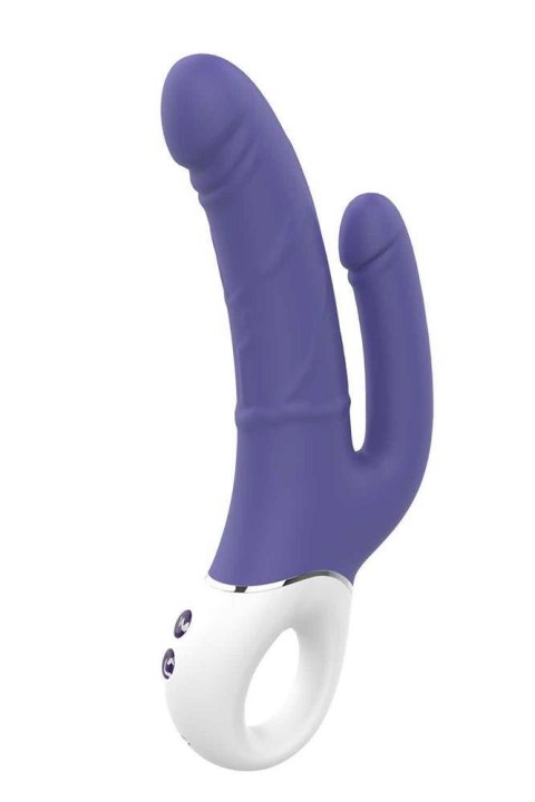 Podwójny wibrator silikonowy Vibes of Love Double Pleasure USB 23.5 cm