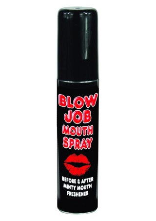 Spray do ust miętowy Spencer & Fleetwood czarny 11 cm