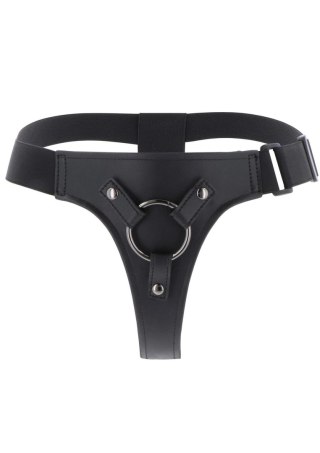 Stringowa uprząż do strap on Hidden Desire z wymiennymi pierścieniami