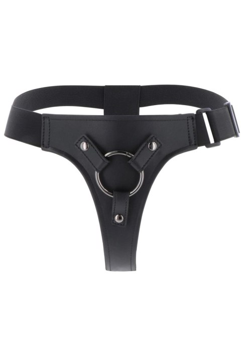 Stringowa uprząż do strap on Hidden Desire z wymiennymi pierścieniami