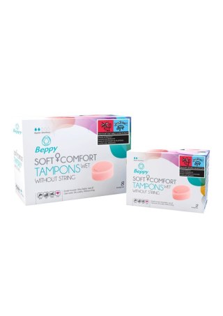 Tampony Beppy Soft Comfort Wet 8 sztuk naturalne