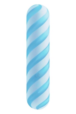 Wibrator bullet Glitz Blue For You Dreamtoys niebieski USB 10,9 cm