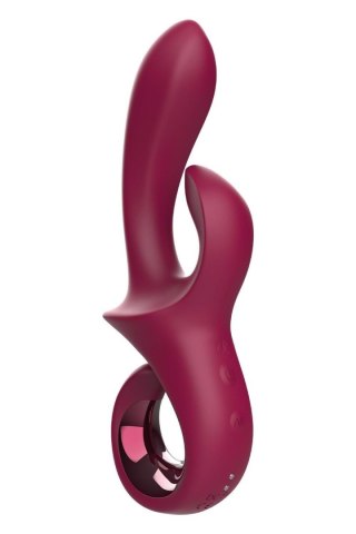 Wibrator króliczek Glam Duo Dreamtoys silikonowy USB 22 cm