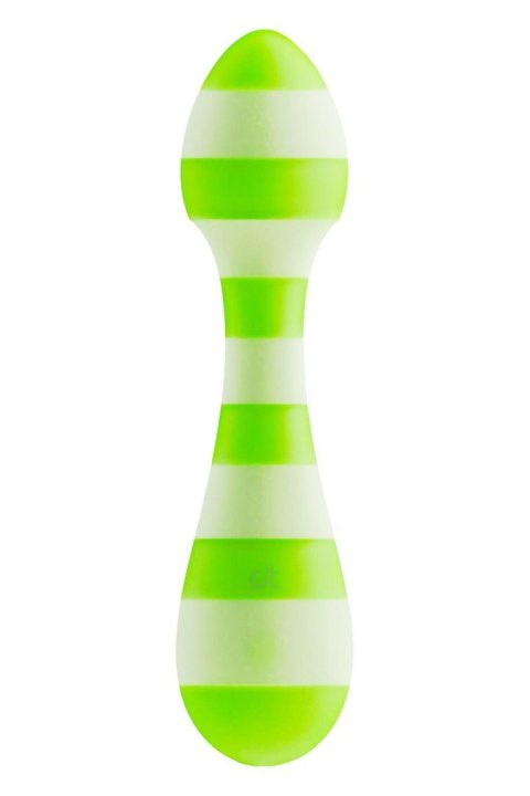 Wibrator wand Glitz Green Girl zielony USB 14,5 cm