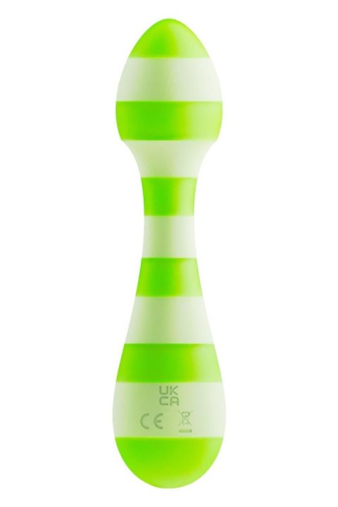 Wibrator wand Glitz Green Girl zielony USB 14,5 cm
