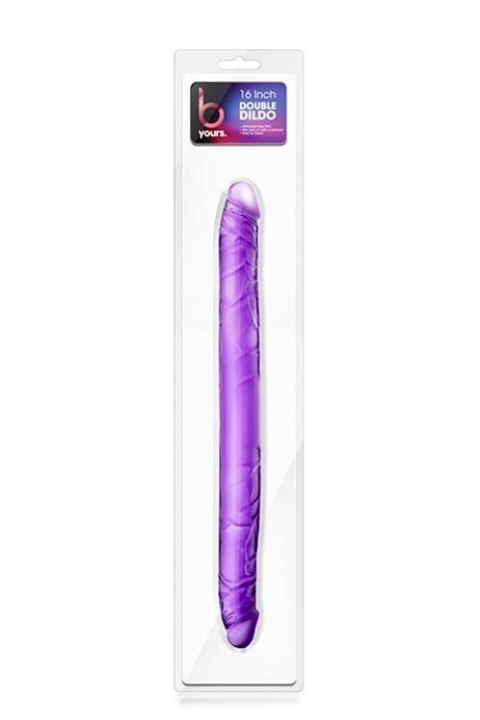 Dildo podwójne fioletowe 41 cm Blush B Yours